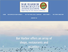 Tablet Screenshot of barharbormerchants.com